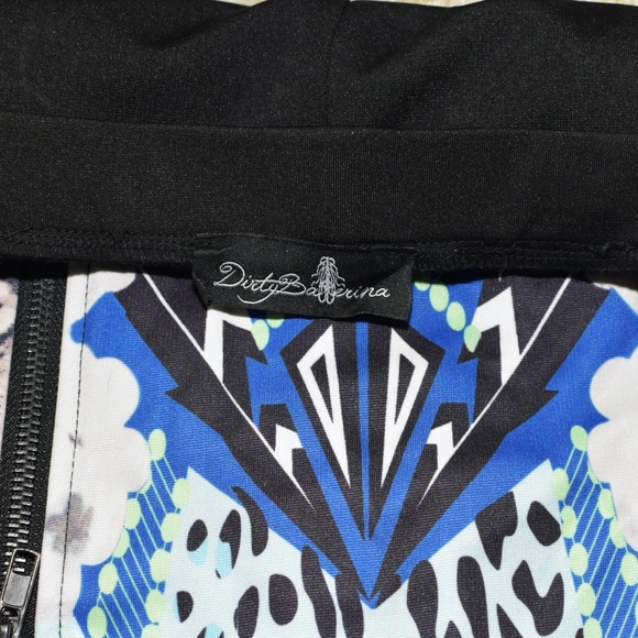 Dirty Ballerina Multicolor Printed Skirt - Picture 2 of 2